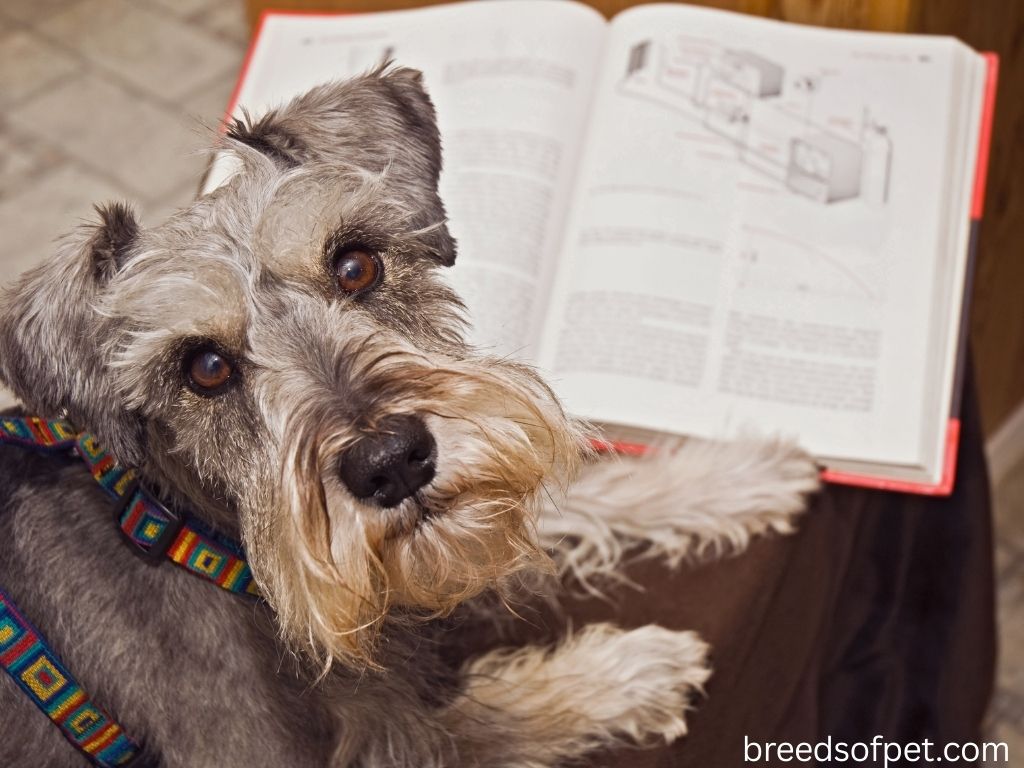Brown Miniature Schnauzers